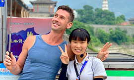 China Travel Tour Guide Team