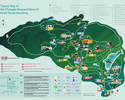 Chengdu Giant Panda Base Map