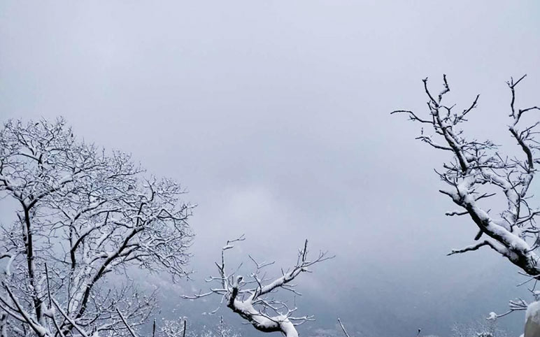 Mount Qingcheng in Winter