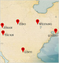 Shandong Map